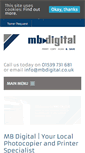 Mobile Screenshot of mbdigital.co.uk